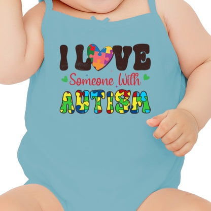 I Love Someone With Autism DTF