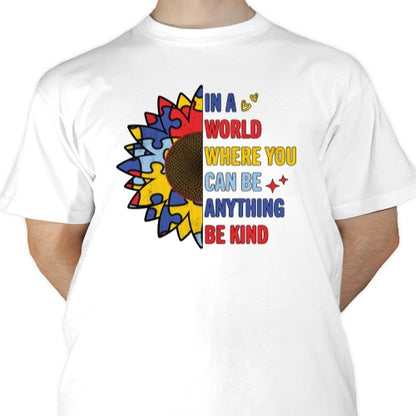 Be Kind Autism Sublimation