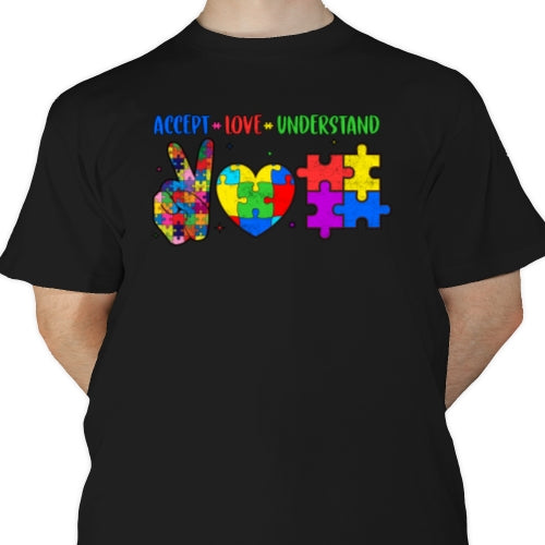 Accept Love Understand Autism DTF