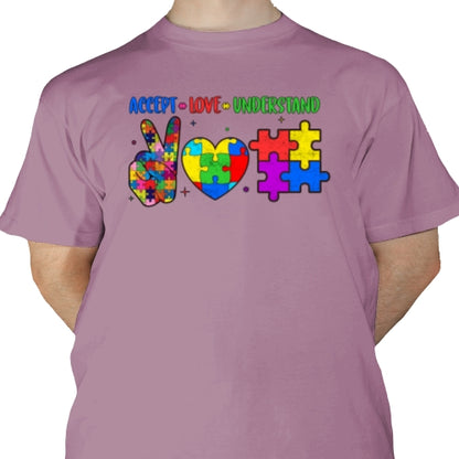 Accept Love Understand Autism DTF