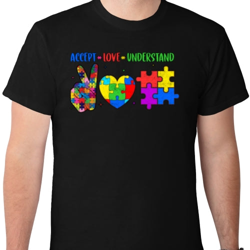 Accept Love Understand Autism DTF