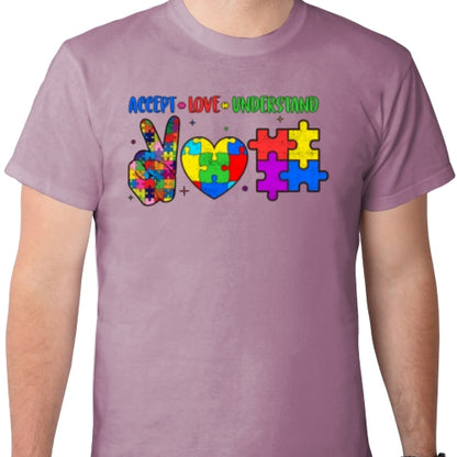 Accept Love Understand Autism DTF