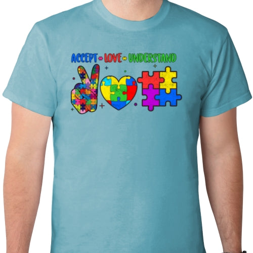 Accept Love Understand Autism DTF