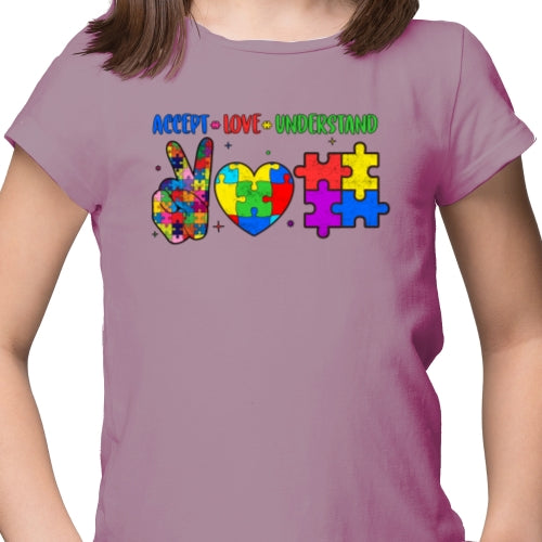 Accept Love Understand Autism DTF