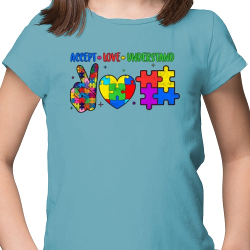 Accept Love Understand Autism DTF