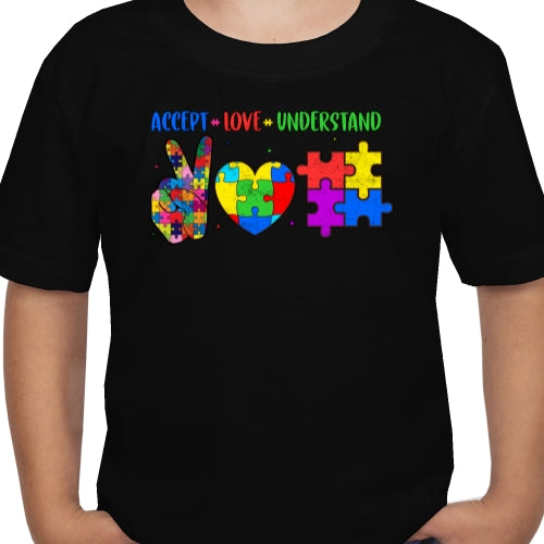 Accept Love Understand Autism DTF