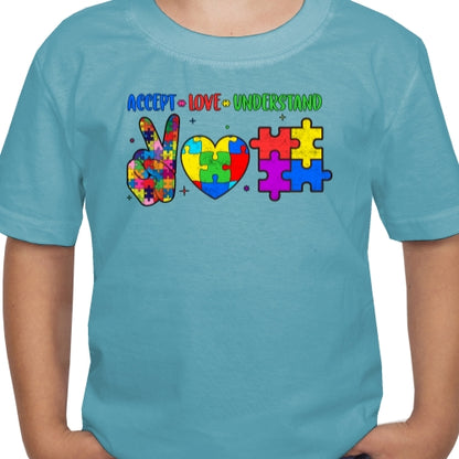 Accept Love Understand Autism DTF