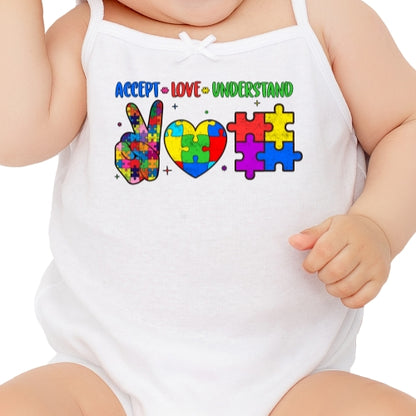 Accept Love Understand Autism Sublimation