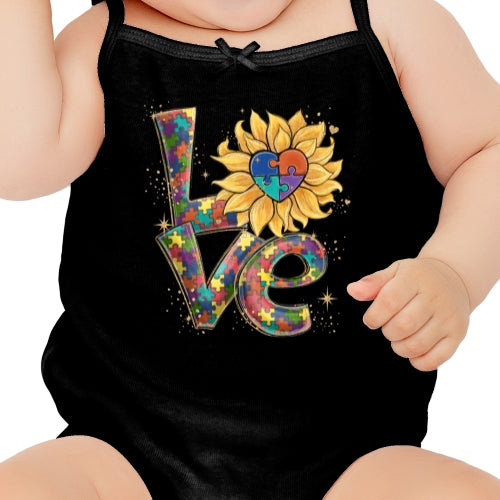 Love Autism Sunflower DTF