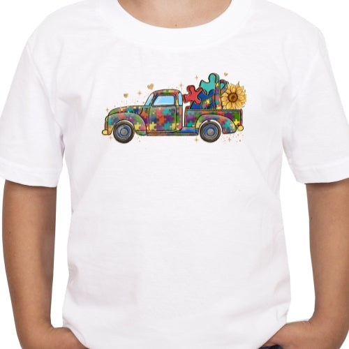 Autism Truck Sublimation