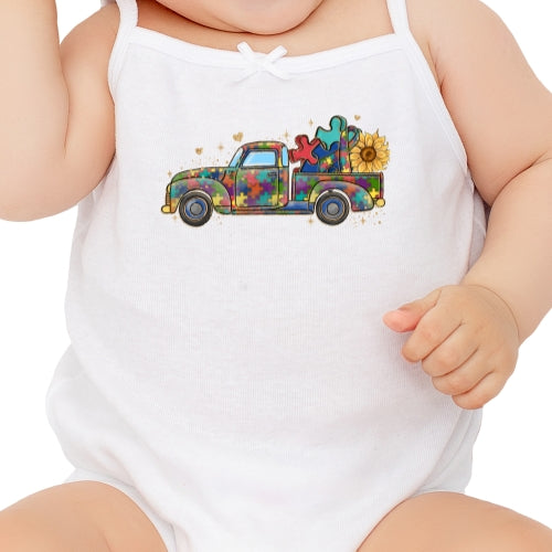 Autism Truck Sublimation