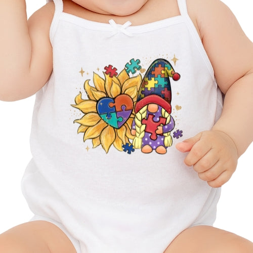 Autism Sunflower Gnome Sublimation