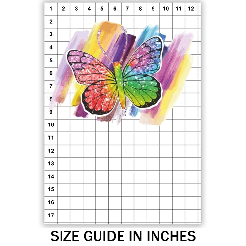 Autism Butterfly Sublimation