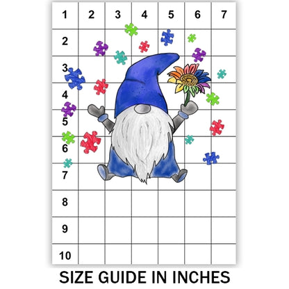 Autism Gnome Sublimation