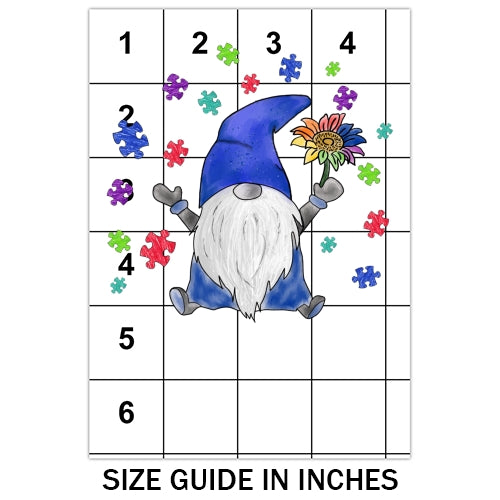 Autism Gnome Sublimation