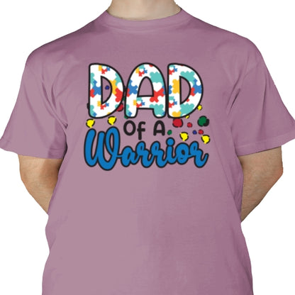 Dad Of A Warrior DTF