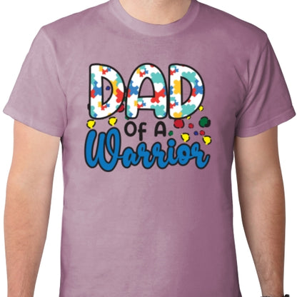 Dad Of A Warrior DTF