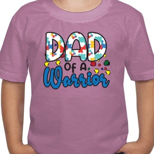 Dad Of A Warrior DTF