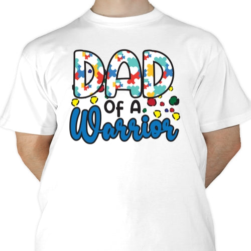 Dad Of A Warrior Sublimation