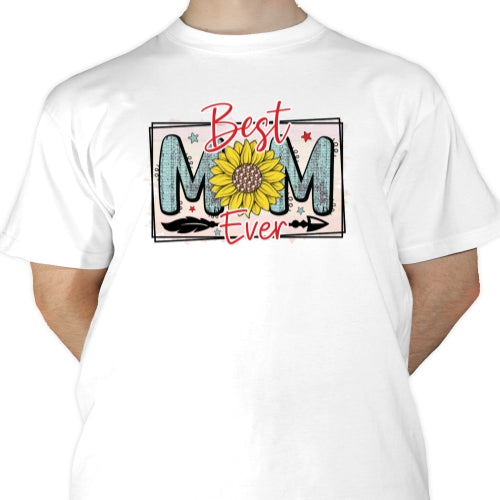 Sunflower Best Mom Ever Sublimation