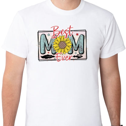 Sunflower Best Mom Ever Sublimation