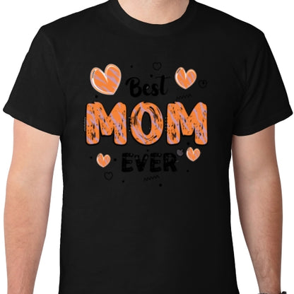 Best Mom Ever Hearts DTF