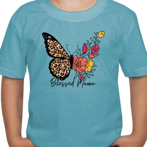 Blessed Mama Butterfly DTF