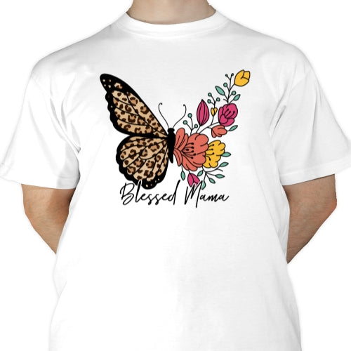 Blessed Mama Butterfly Sublimation