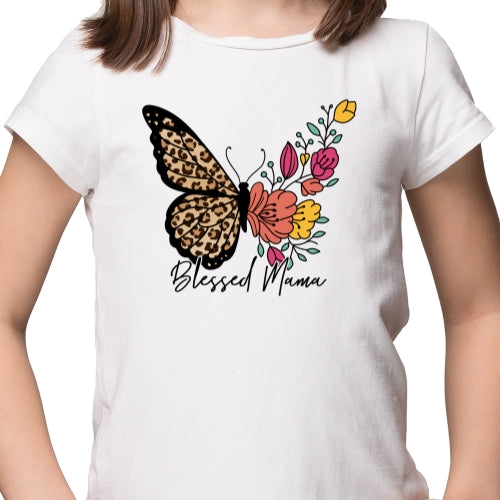 Blessed Mama Butterfly Sublimation