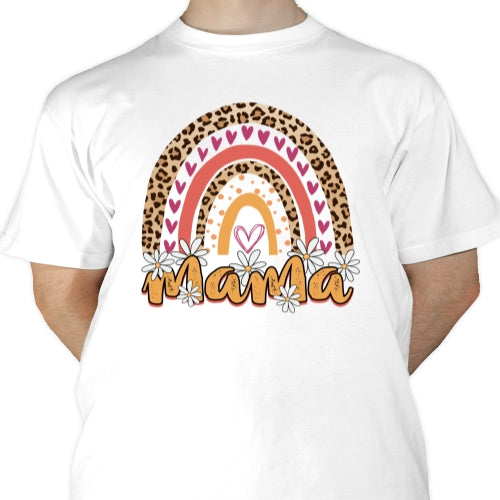 Mama Cheetah Rainbow Sublimation