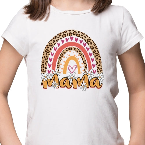 Mama Cheetah Rainbow Sublimation