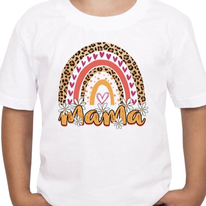 Mama Cheetah Rainbow Sublimation