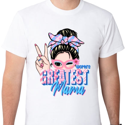 World Greatest Mama Sublimation