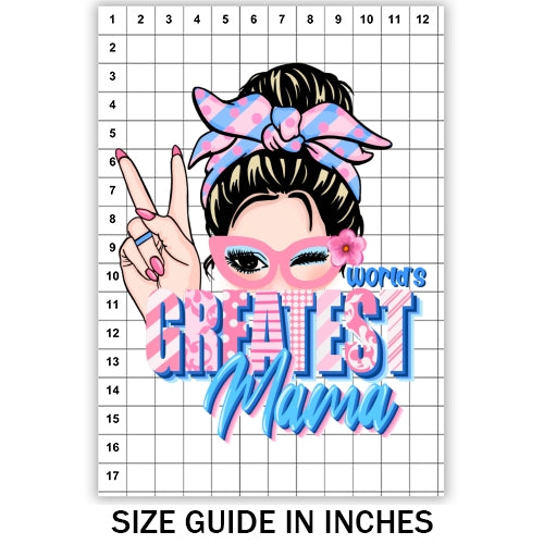 World Greatest Mama Sublimation