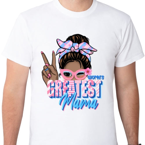 World Greatest Mama Sublimation