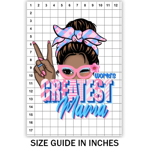 World Greatest Mama Sublimation