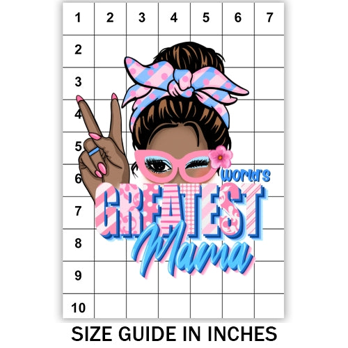 World Greatest Mama Sublimation