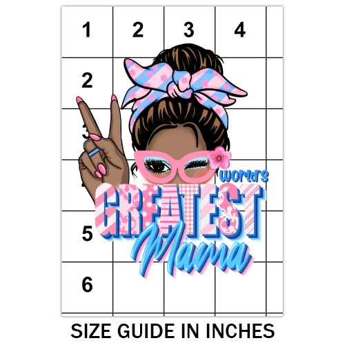 World Greatest Mama Sublimation