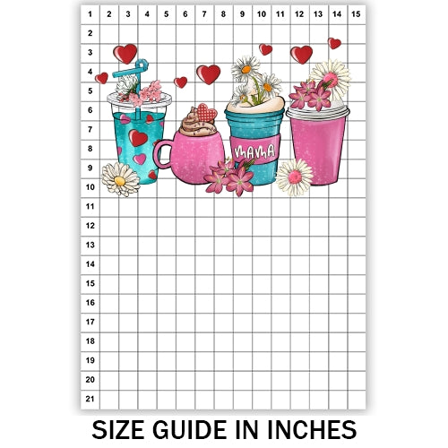 Floral Mama Coffee Sublimation