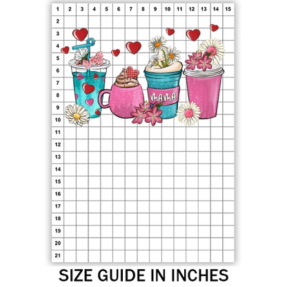 Floral Mama Coffee Sublimation