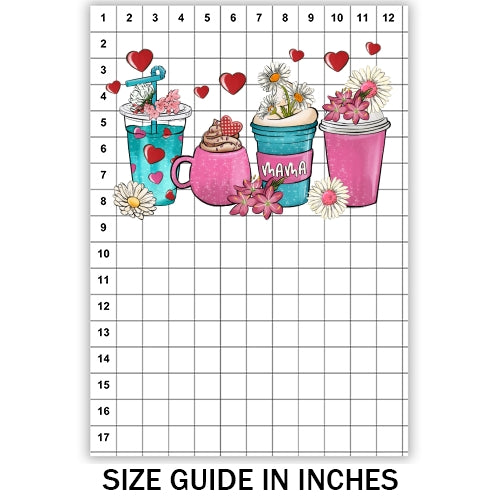 Floral Mama Coffee Sublimation