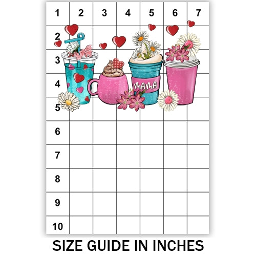 Floral Mama Coffee Sublimation