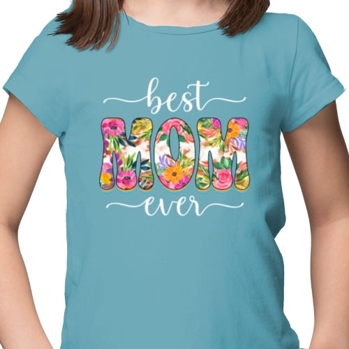 Floral Best Mom DTF