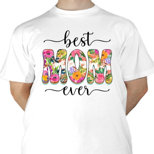 Floral Best Mom Sublimation