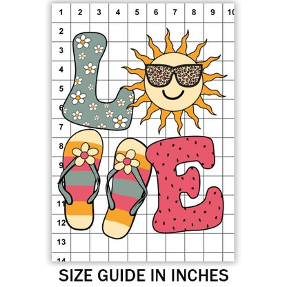 Love Sun Sublimation