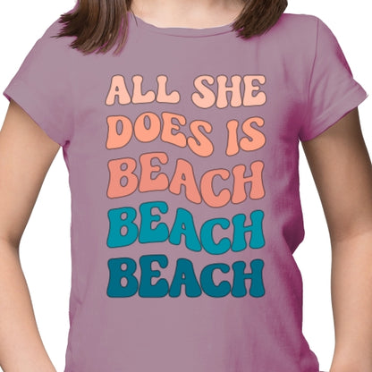 All She Does Is Beach DTF