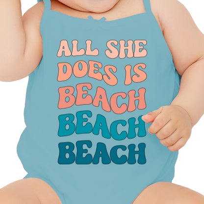 All She Does Is Beach DTF