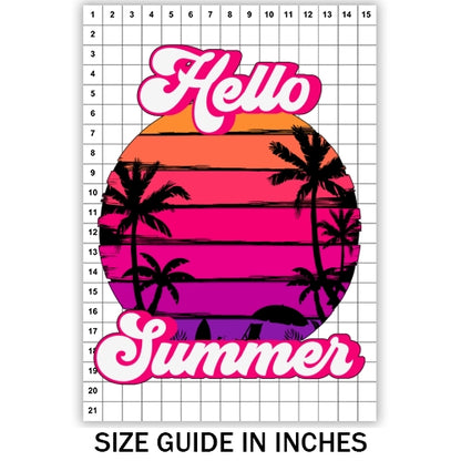 Hello Summer Sublimation