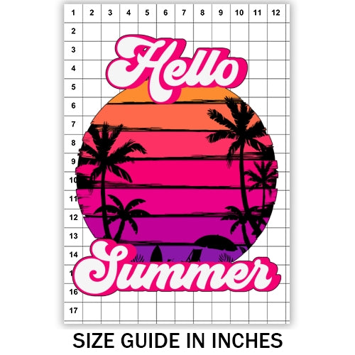 Hello Summer Sublimation