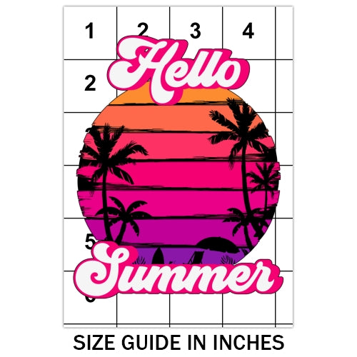 Hello Summer Sublimation